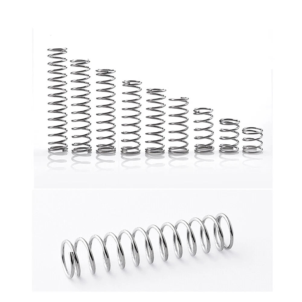 Compression Spring Wire Dia 0.4mm 304 Stainless Steel Pressure Spring 5mm-305mm