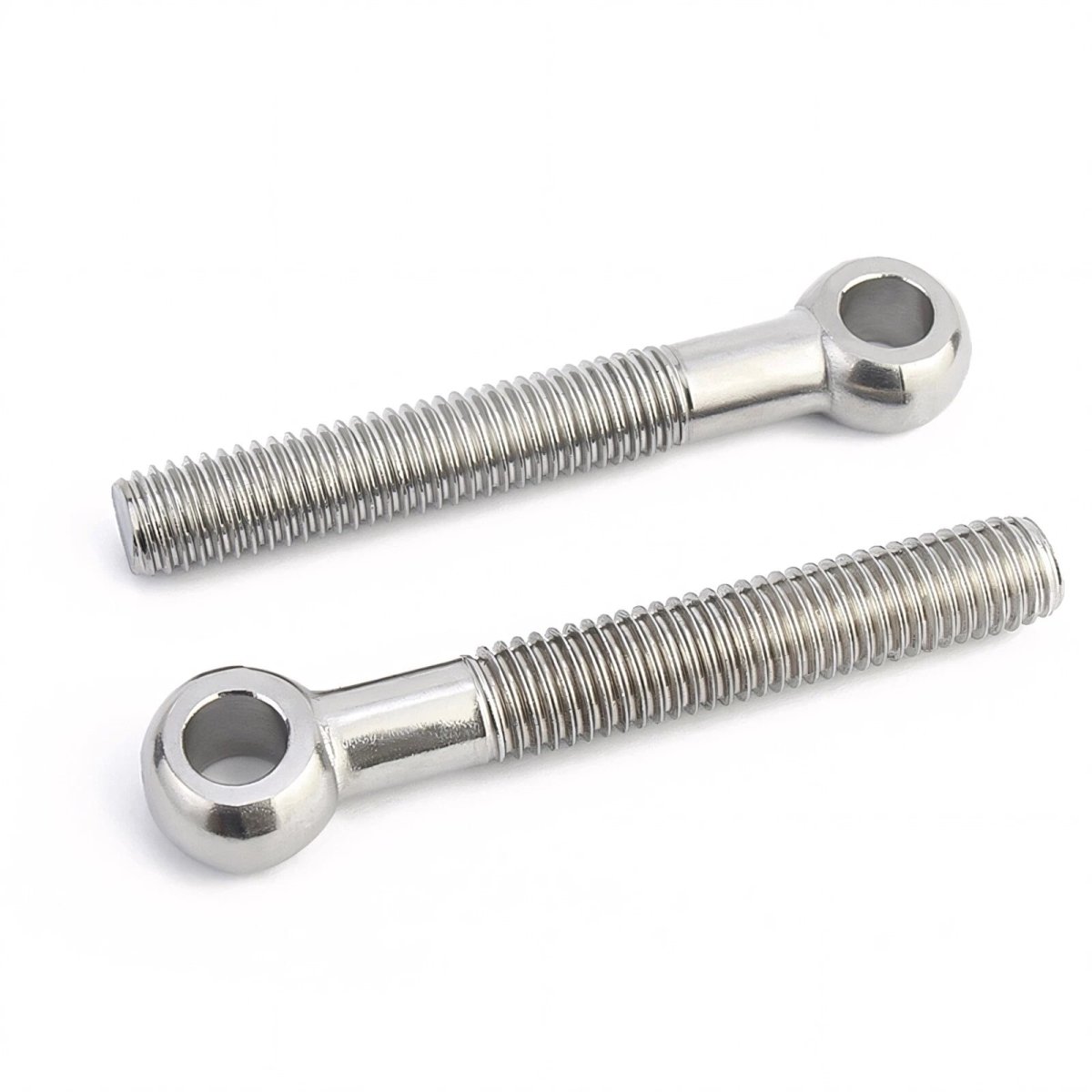 M5 M6 Stainless Steel Eye Bolts — A2 304 Threaded Ring Eyelet Screws for Catenary Wire & Hanging - HomeDIYer