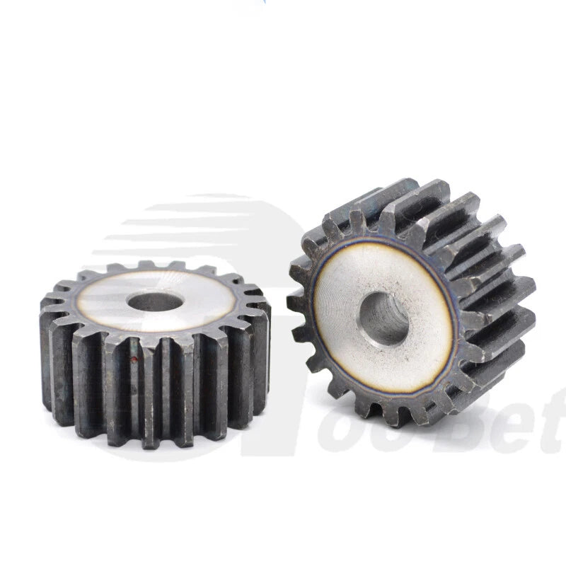 Module 3 Spur Gear C45 Steel 12 - 120 Tooth Hardened Motor Pinion Cogwheel Flat