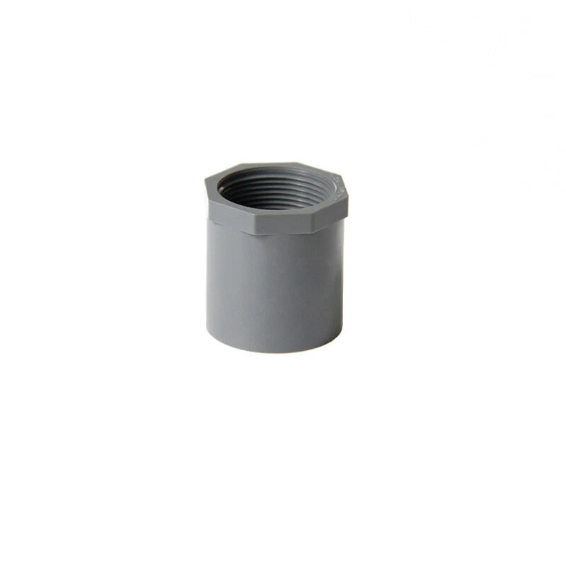 Grey PVC 40mm ID Pressure Pipe Fittings Metric Solvent Weld Various Parts