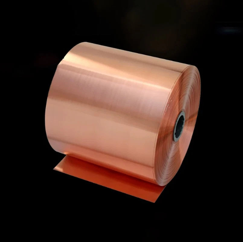 Pure Purple Copper Sheet Roll Strip Metal Foil Thick 01-1mm Width 50-400mm