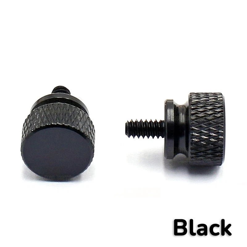 6 - 32 x 1/4" Aluminum Knurled Thumb Screws for PC Case & DIY Builds - HomeDIYer