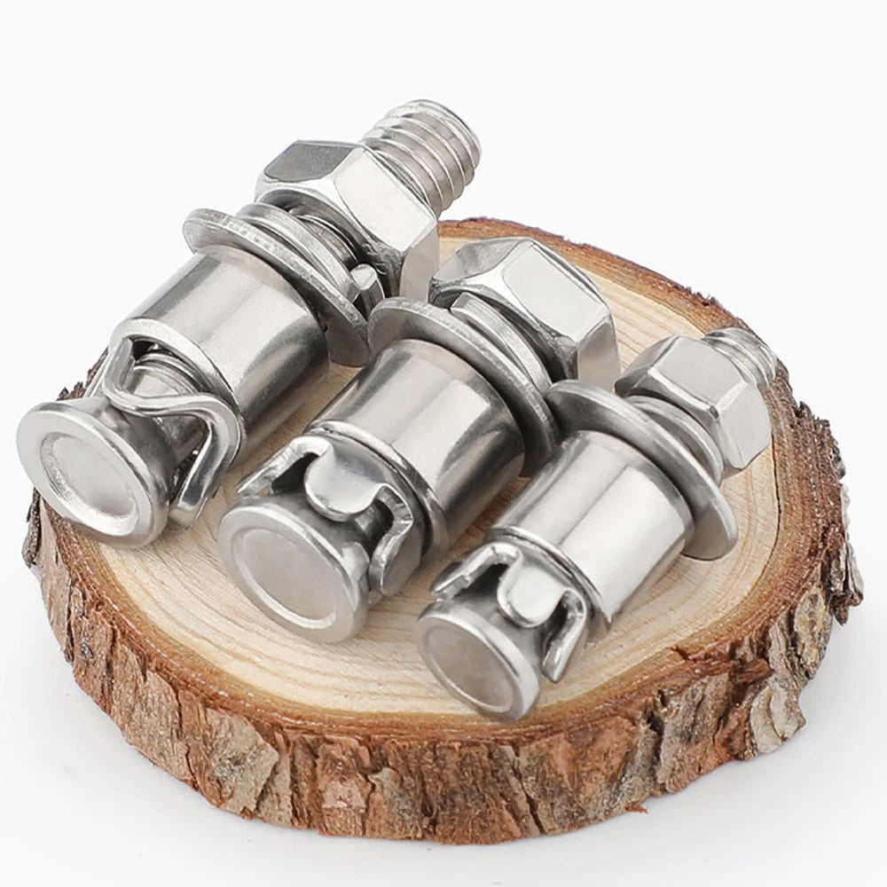 M6 M8 Stainless Steel Expansion Bolts for Marble & Concrete — 304 / 201 SS, 20–40mm