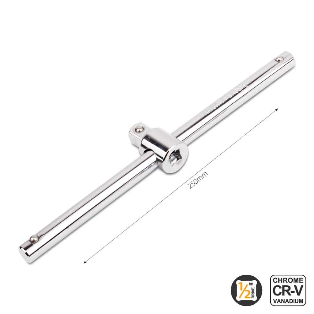 NEW Drive Ratchets 1/4" 3/8" 1/2" Sliding T-Handle Socket Breaker Bar Wrench
