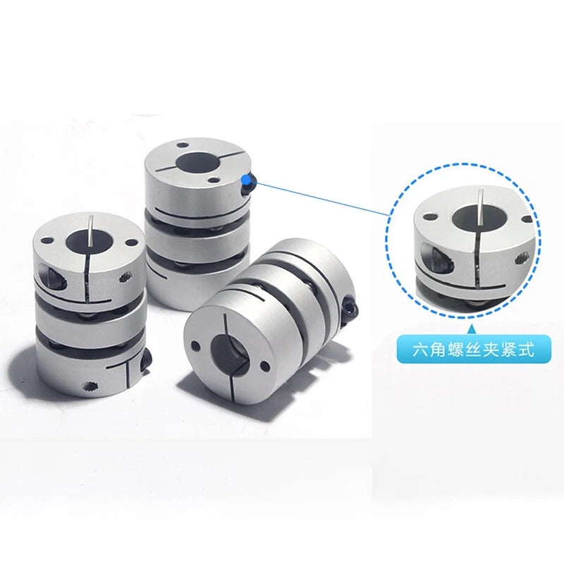 Rigid Shaft Flexible Coupling For CNC Motor Shaft Joint Coupler Connector 4-40mm