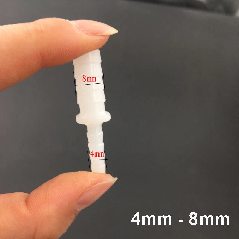 Barbed Straight Reducer Hose Connector for Aquarium & Fish Tank Tubing
