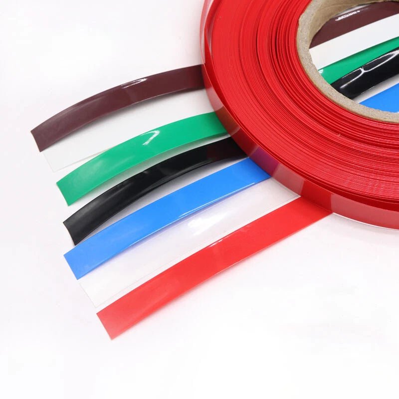 PVC Heat Shrink Tubing 7mm–43mm | Battery Wrap & Wire Insulation | Multiple Colors - HomeDIYer