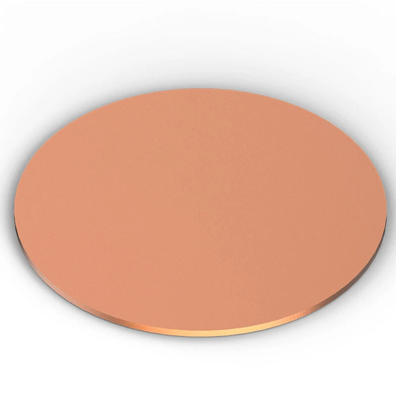 Brass/Red Copper Solids Discs Blanks Metal Round Sheets Thick0.3-6mm Dia 10-80mm