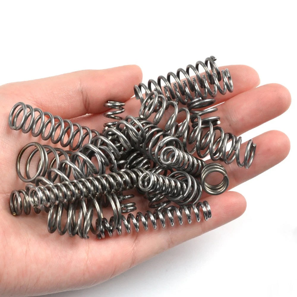 Compression Spring Various Size 8-25mm Diameter & 10-100mm Length - 1.5mm Wire