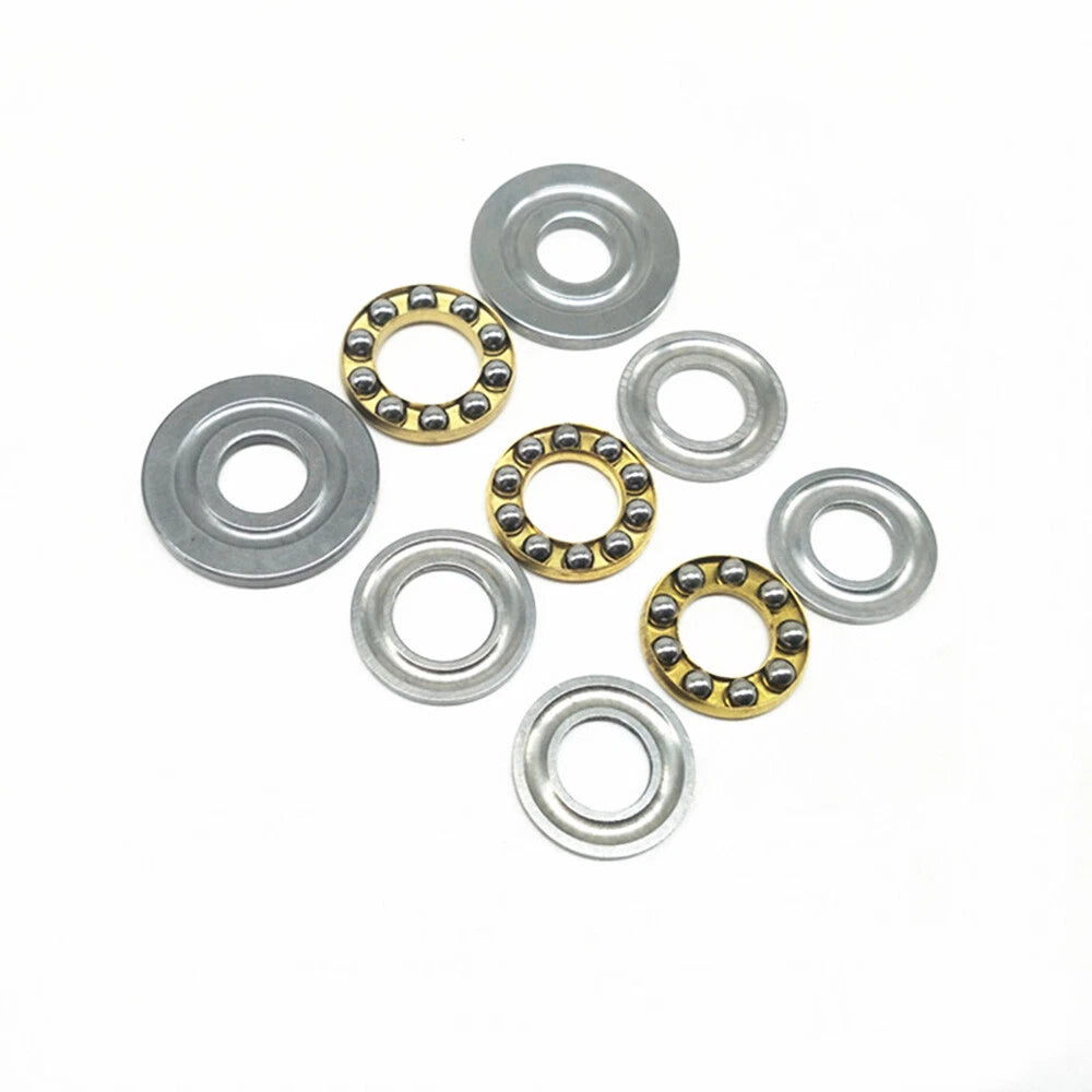 3mm - 10mm Bore Miniature Plane Thrust Ball Bearings with Grooved F3-8 to F10-18
