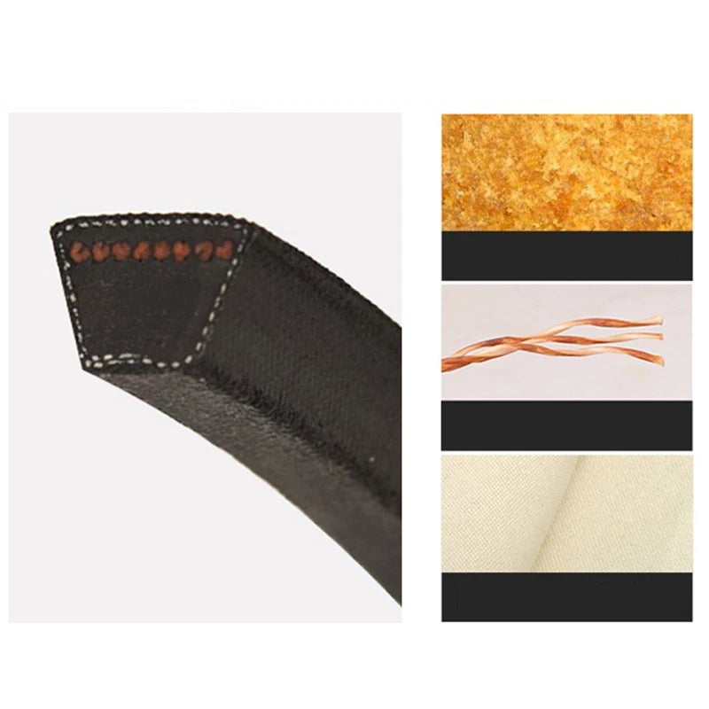 V-Belt A/B/C/D Section — Metric Sizes 500mm–5500mm | 13/17/22/32mm Width