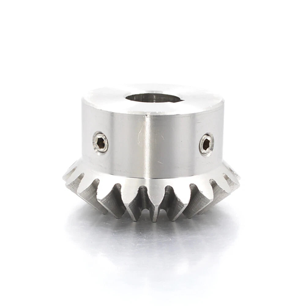 1-3 Module 15-30 Teeth Stainless Steel Umbrella Bevel Gear 90° Angle, Ratio 1:1