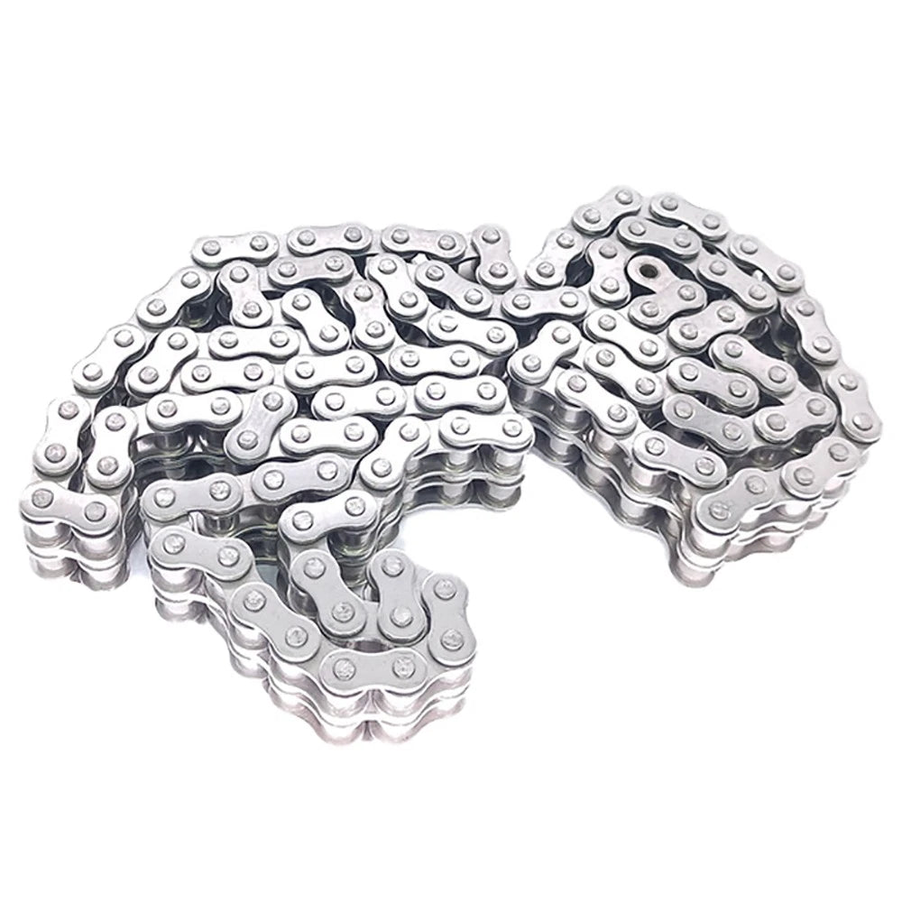 316 Stainless Steel Roller Chain Quality Simplex Chain 08B 10A 12 16A 1.524Meter