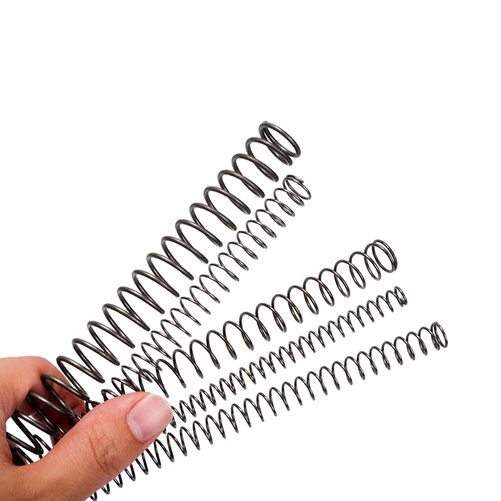 Spring Steel Compression Spring, 0.3-4.5mm Wire Dia, 300mm Length, Spiral Spring