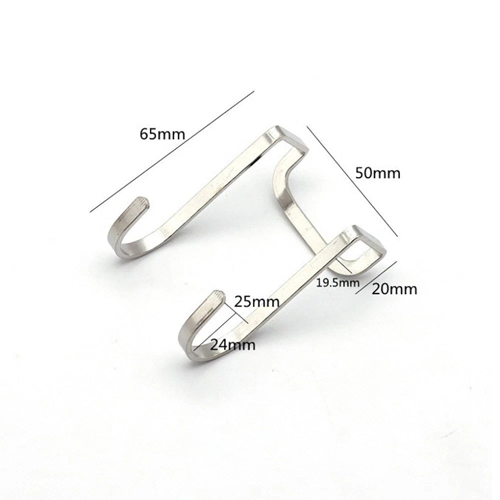Quality Stainless Steel S Hooks Kitchen Utensil Bathroom Clothes Hanger Hanging
