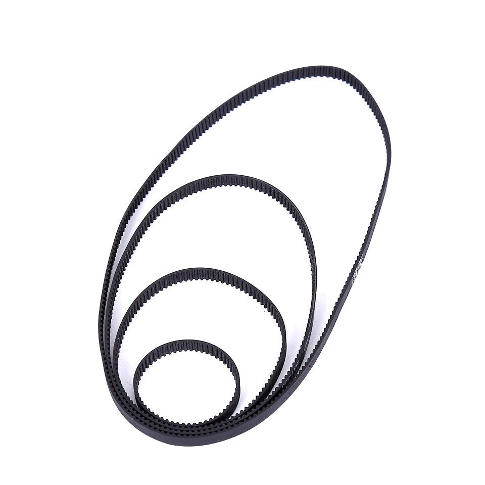 2GT Closed-Loop Timing Belt 10mm Wide | CNC & 3D Printer Drive Belt 202mm–396mm