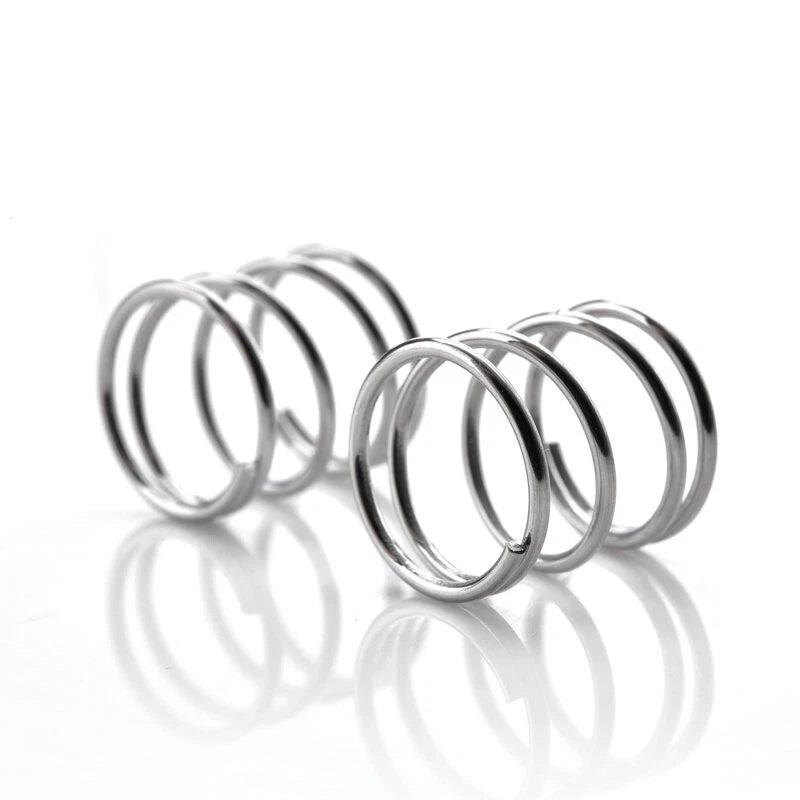 2mm Wire Dia Compression Spring 20/22mm Dia 10-200mm Length A2 Stainless Steel