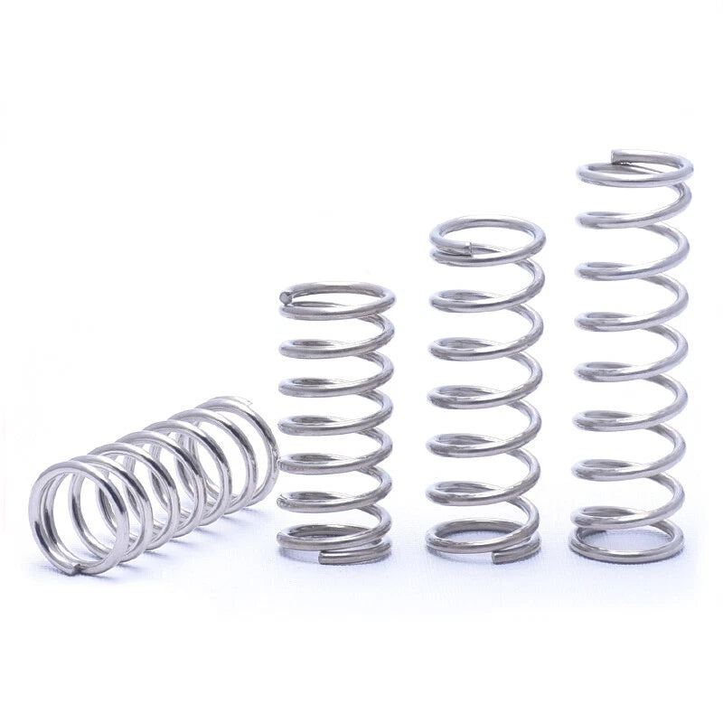 Stainless Compression Spring 0.6mm Wire Diameter Coil Springs-All Lengths & OD