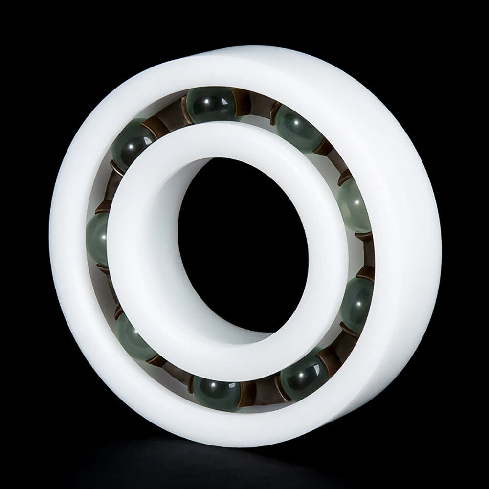 POM Plastic Bearing Glass Ball Miniature Deep Groove Ball Bearings Various Sizes