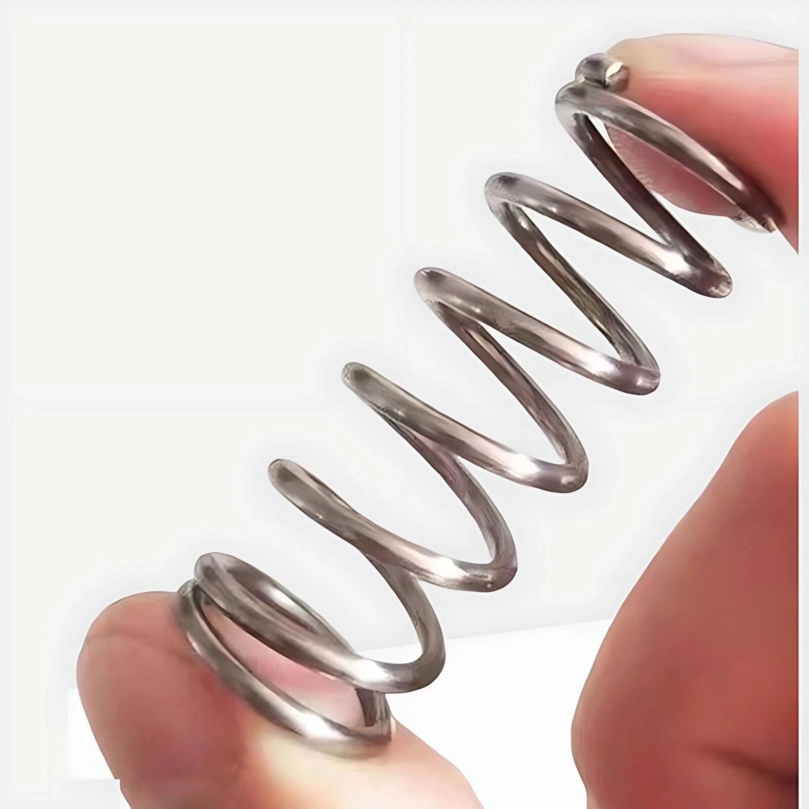 10pcs A2(304) Stainless Steel Compression Pressure Small Springs 0.3/0.4/0.5mm