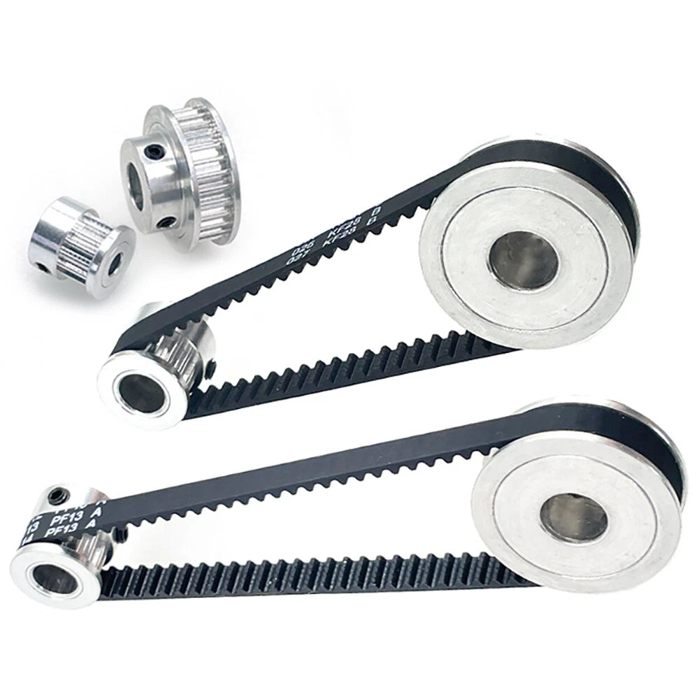 5M 20~26 Teeth Synchronous Wheel Timing Belt Pulley for 15/20/26mm Belt Width
