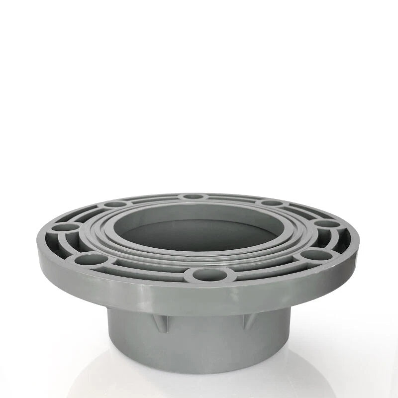 PVC Floor Flange Pipe Fitting Grey Wall Mount Fittings Solvent Weld 20mm~200mm