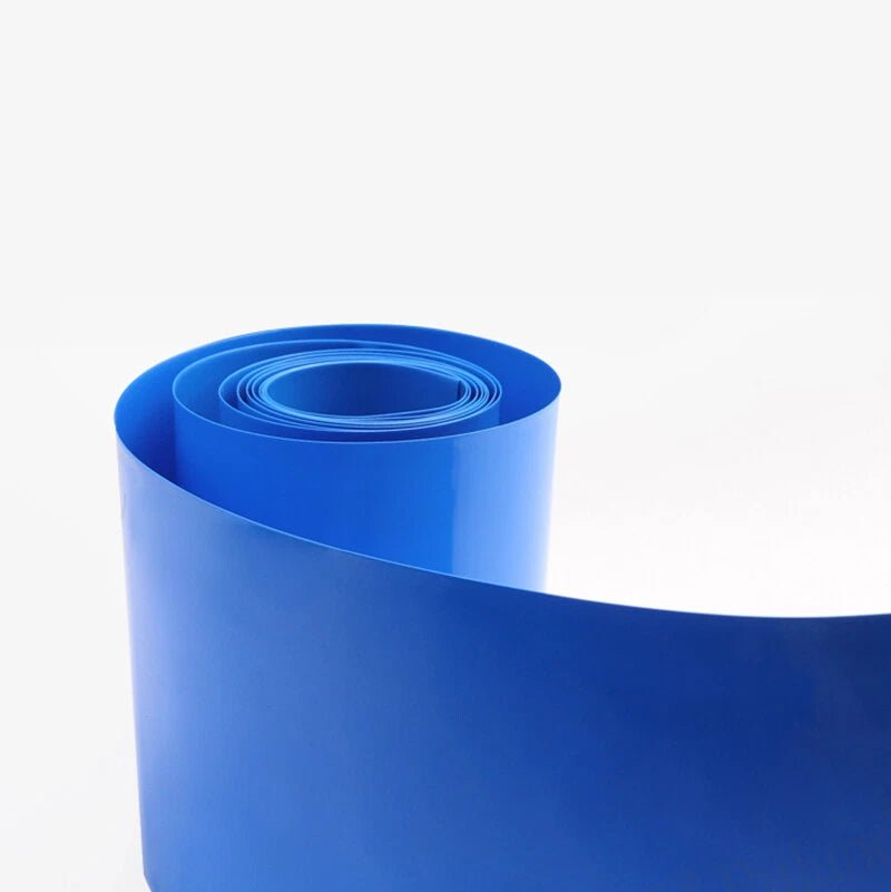 PVC Heat Shrink Tubing — Flattened Width 50mm to 78mm, 13 Colors - HomeDIYer