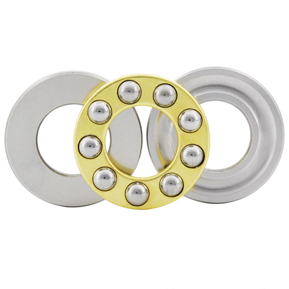 3mm - 10mm Bore Miniature Plane Thrust Ball Bearings with Grooved F3-8 to F10-18