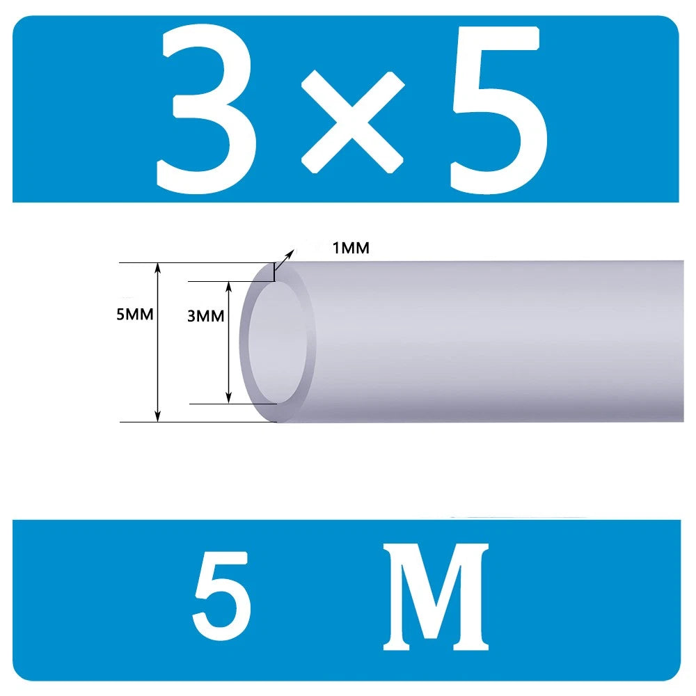 Food Grade Clear Translucent Silicone Tube Heat Resistant Hose Pipe Soft Rubber