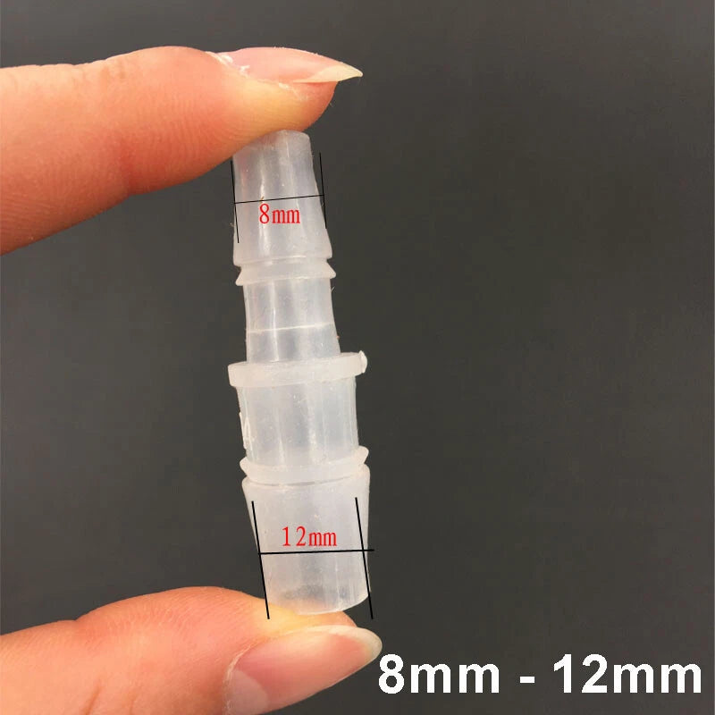 Barbed Straight Reducer Hose Connector for Aquarium & Fish Tank Tubing