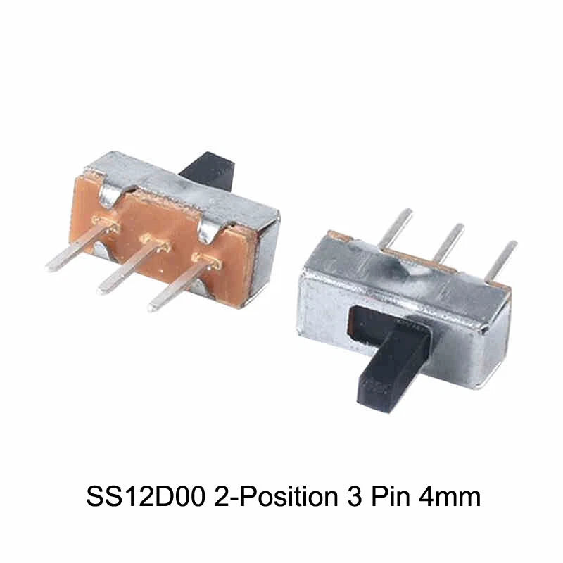 Miniature Slide Switch — 2P2T / 2P3T, 2 & 3 Position, SS/SK Series (G1.5–G6)