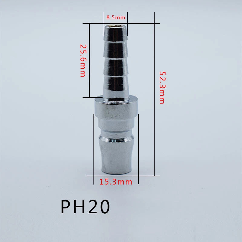 Iron Chrome Plated C-Type Quick Connector Quick Disconnect Air Hose Fitting
