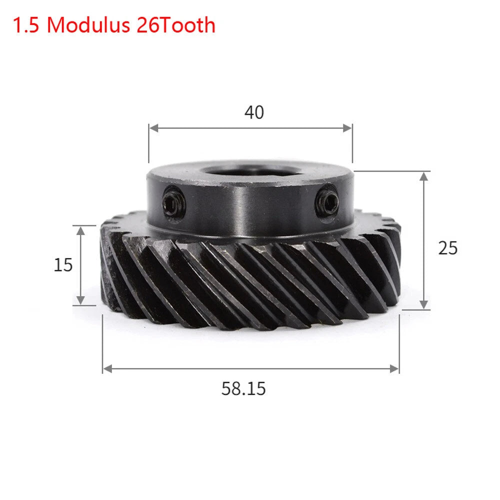 1.5/2 Modulus Helical Gears With Step/Keyway Left Spiral Motor Transmission Gear