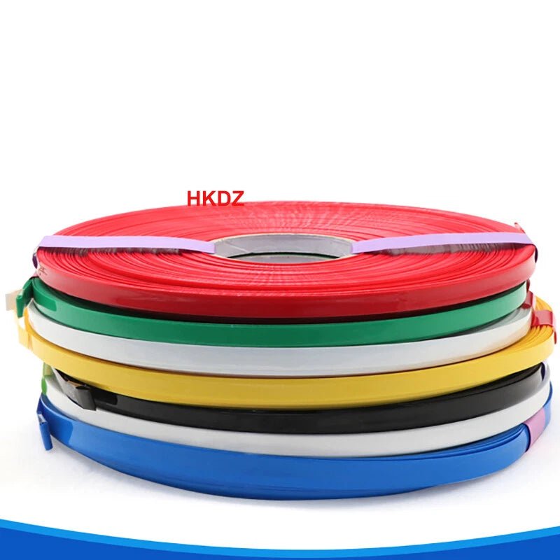 PVC Heat Shrink Tubing – Wide Flat Wrap for Battery Packs & Wire Insulation - HomeDIYer