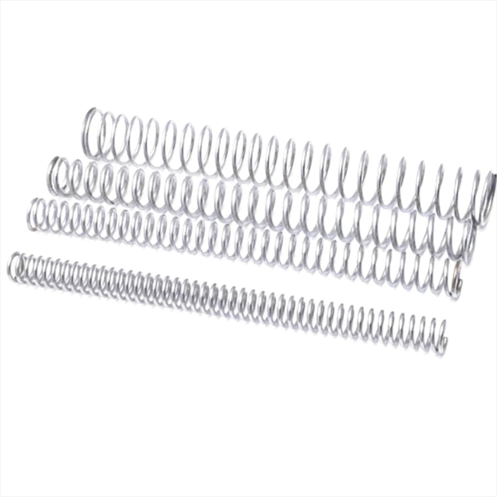 305mm Long Compression Spring Steel Pressure-Coil Springs Wire Dia : 0.3mm–5mm