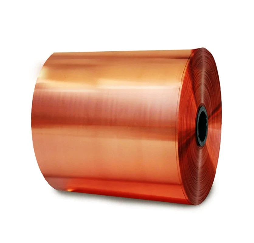Pure Purple Copper Sheet Roll Strip Metal Foil Thick 01-1mm Width 50-400mm