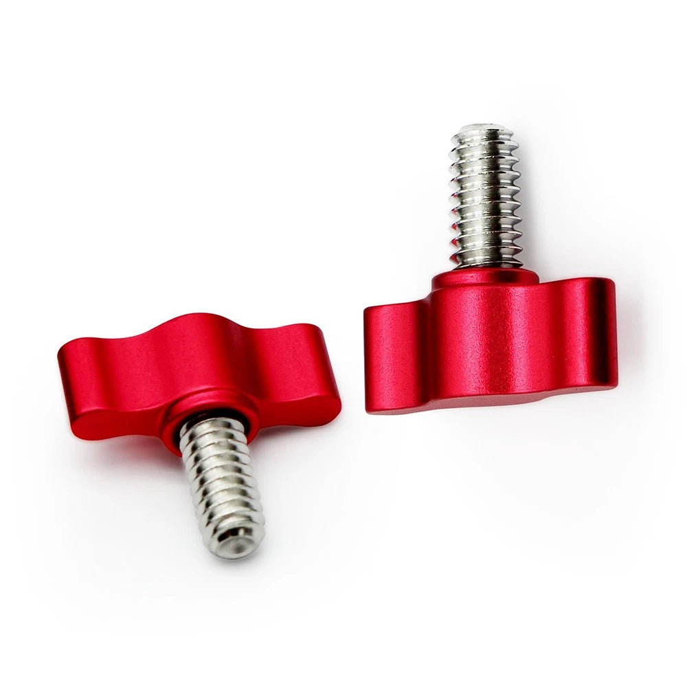 2pcs Thumb Screw Knobs M5 M6 M8 x 6mm-100mm T- Screws With Tee Wing Knob Head