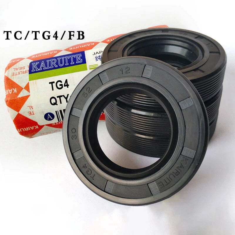 TC Oil Seal NBR Double Lip Rotary Shaft Seal — I.D. 52–120mm, FB Skeleton