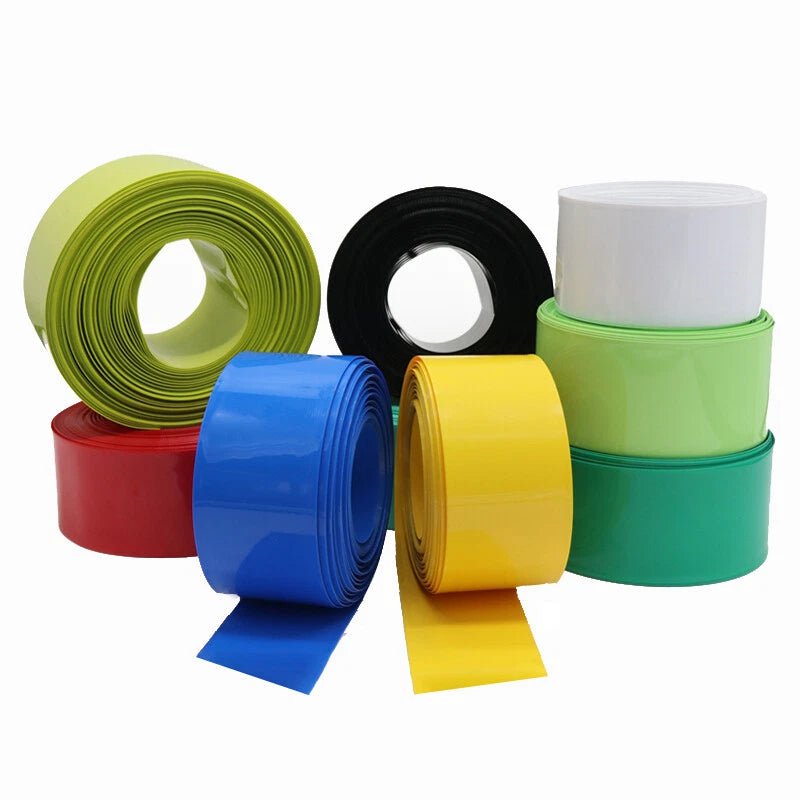 PVC Heat Shrink Tubing 27 - 43mm – Colorful Insulation Sleeve for Wire & Cable - HomeDIYer