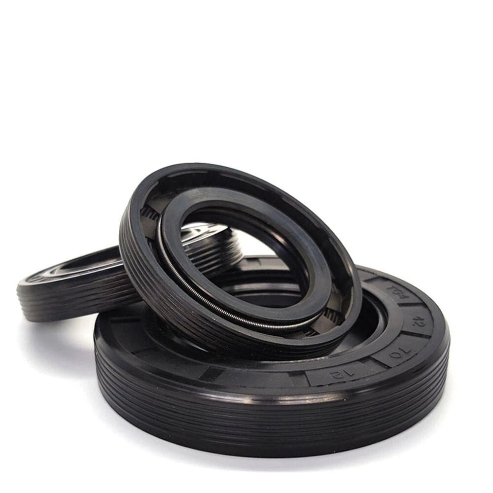 TC Oil Seal NBR Nitrile Double Lip with Spring — Rotary Shaft Seal (40–55mm ID)