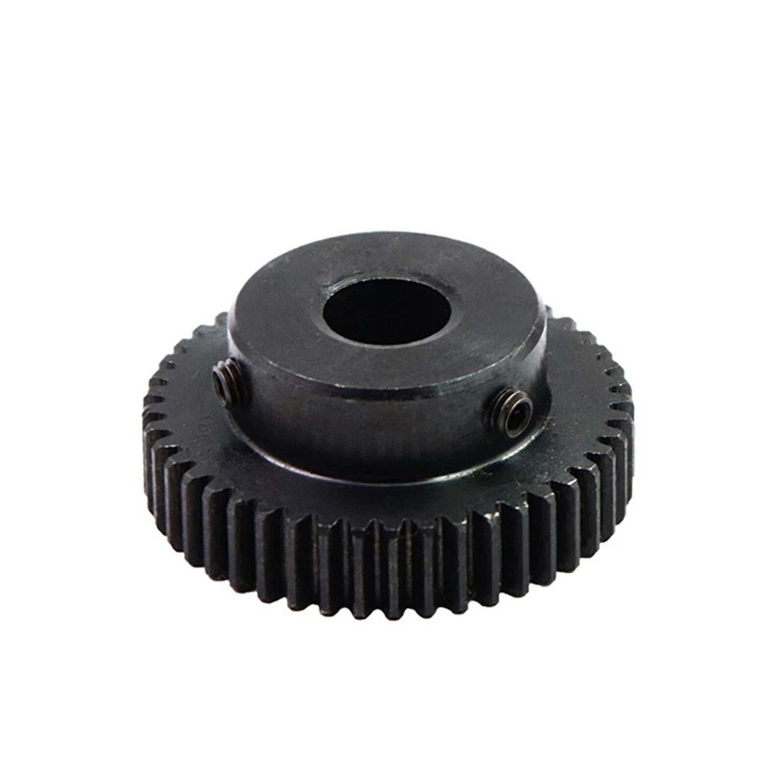 1 Mod Spur Gear 15T-40T Pinion Gear with Step Motor Gear 45# Steel Bore 5-14mm