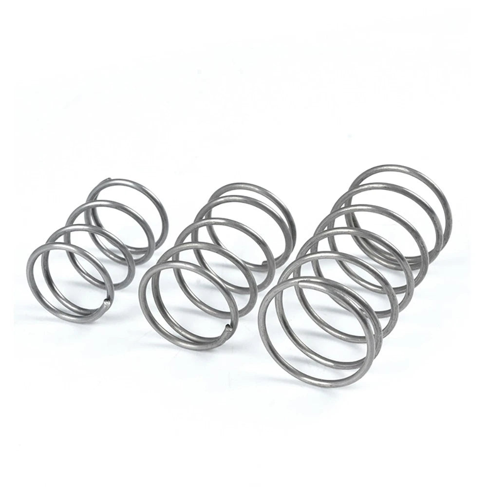 Stainless Steel Compression Spring, 1.6mm Wire, 10mm-50mm Length, Spiral Spring