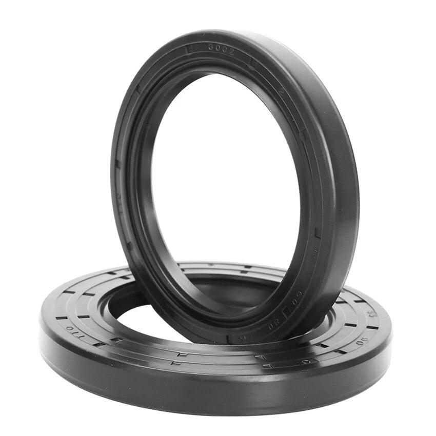 NBR TC Double Lip Oil Seal Ring for Rotary Shaft — 40mm to 230mm ID