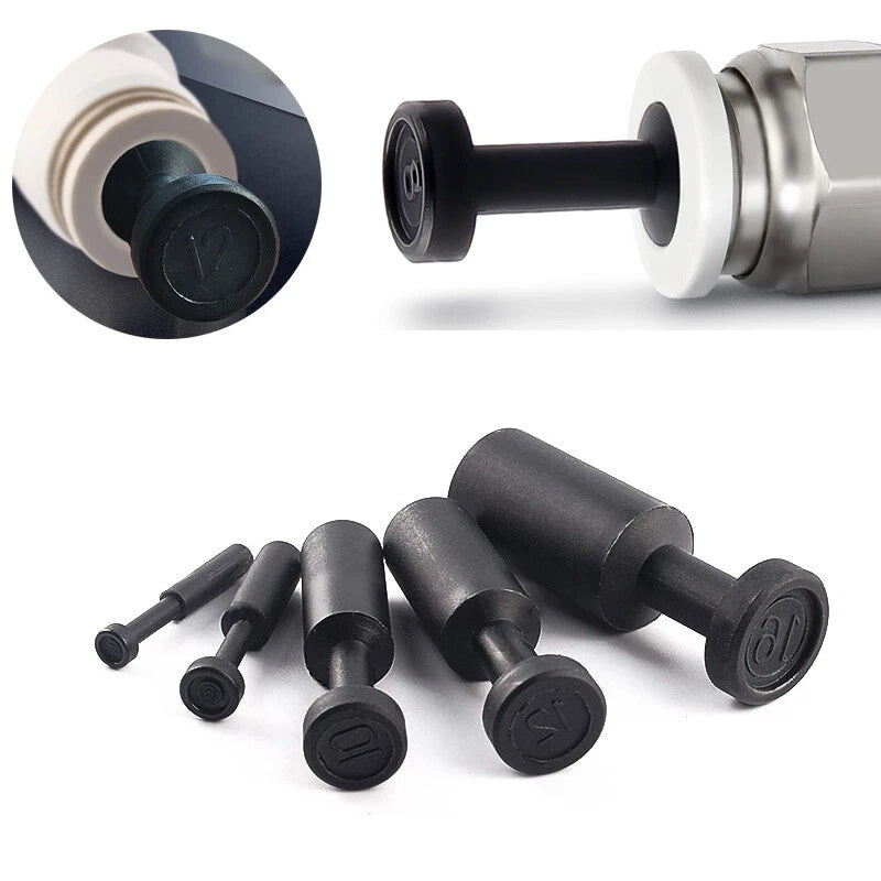 Pneumatic Push-to-Connect Fittings — Nylon Air Hose Tube Connectors, 22 Types