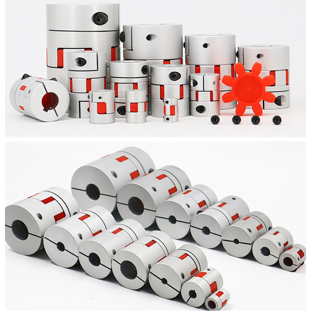 6 mm to 19 mm Flexible Plum Coupling Shaft Coupler CNC Stepper Motor 3D Printer