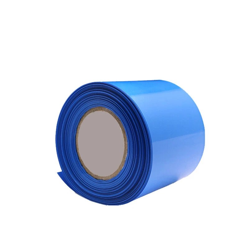 PVC Heat Shrink Tubing Wrap Sleeving — Flat Width 31mm to 45mm, 14 Colors - HomeDIYer
