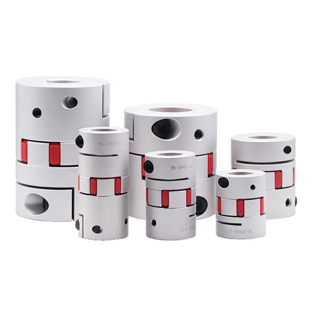 D25 L30 Shaft Coupler Flexible Plum Coupling CNC Stepper Motor Jaw Spider 5~14mm