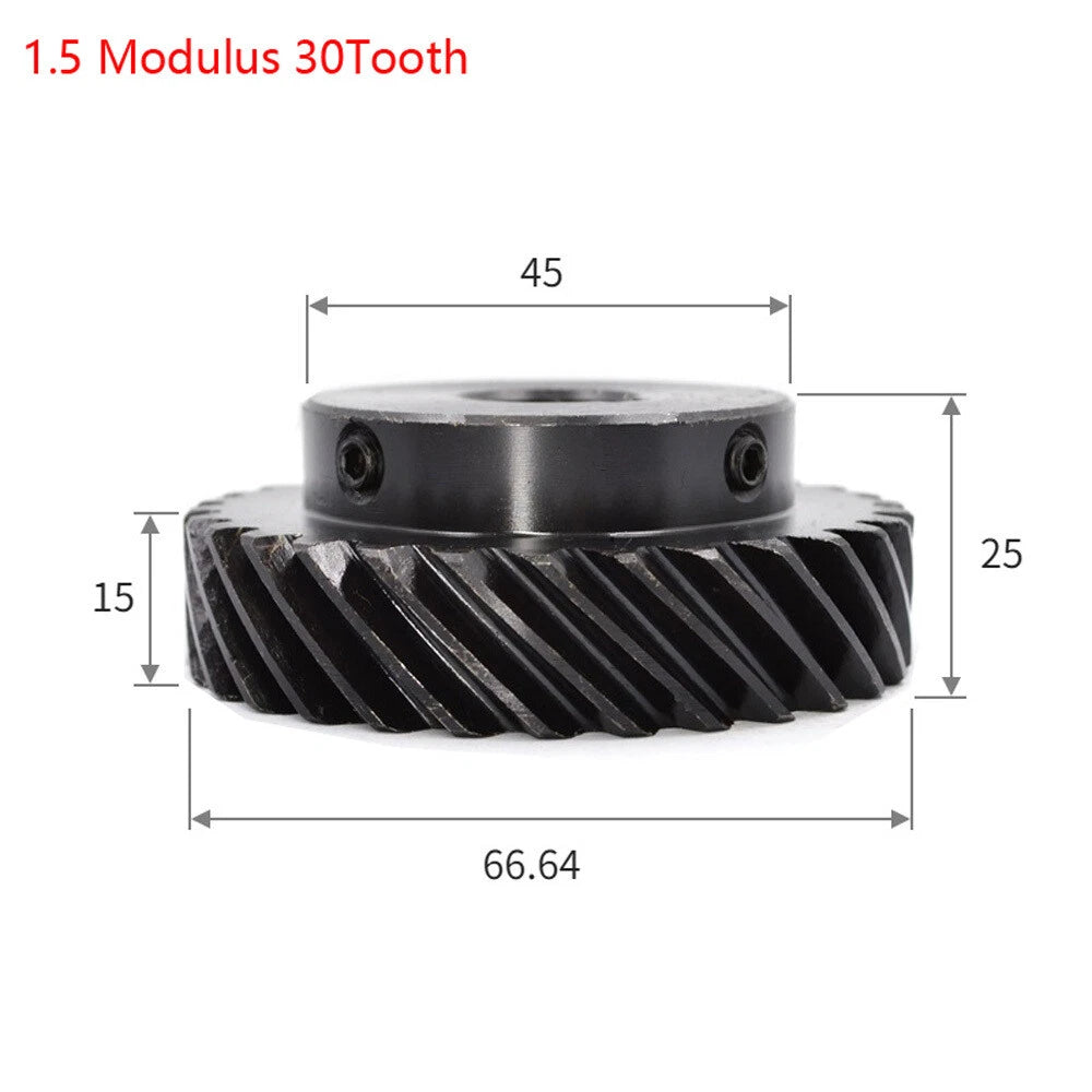 1.5/2 Modulus Helical Gears With Step/Keyway Left Spiral Motor Transmission Gear