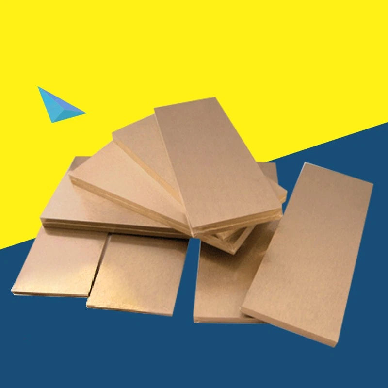 Beryllium Copper Sheet Plate C17200 Alloy Metal Solid Panel Board Thick 0.5-5mm