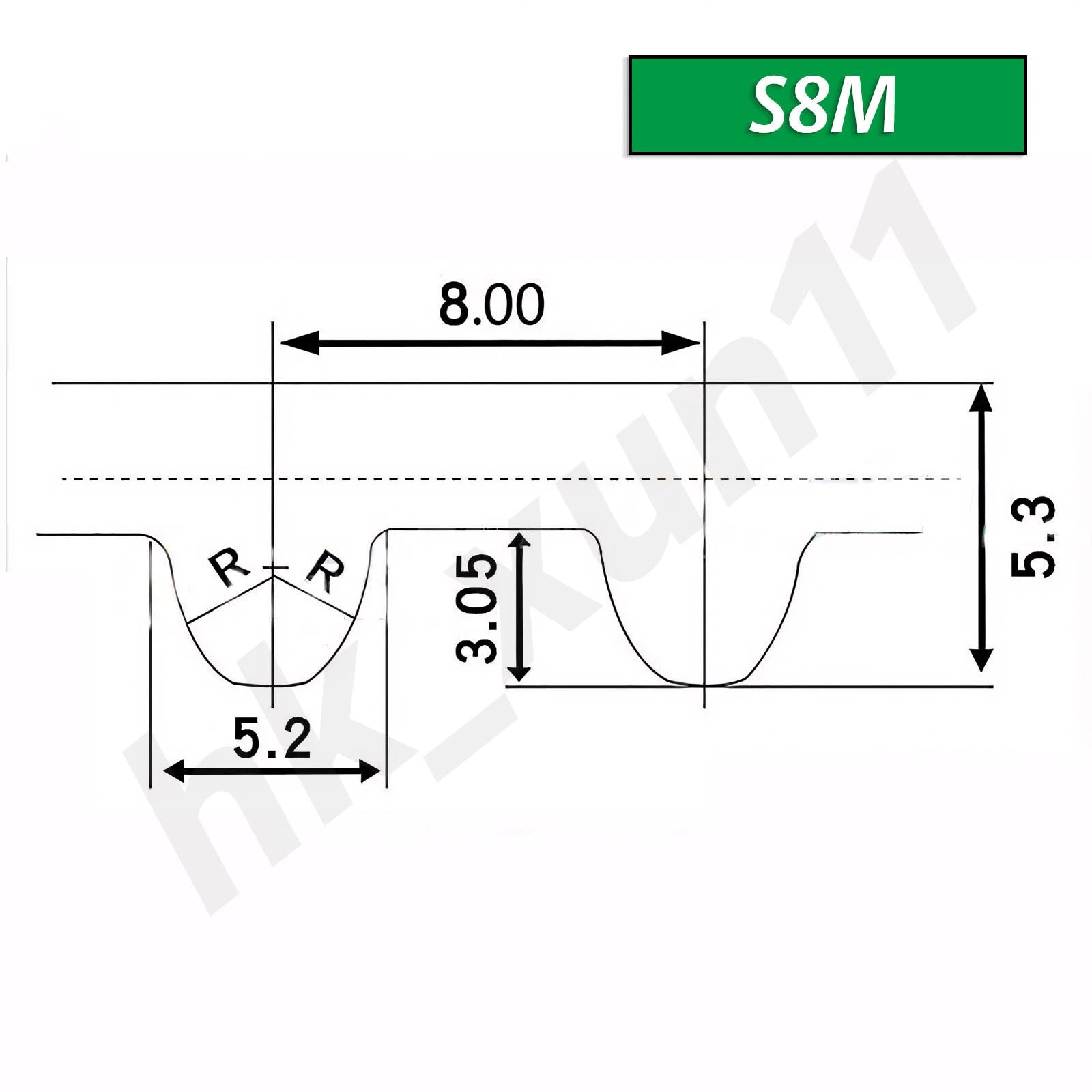 Open Ended Timing Belt — PU + Steel Wire Core, HTD/S/XL/T Profile, for CNC & 3D Printer